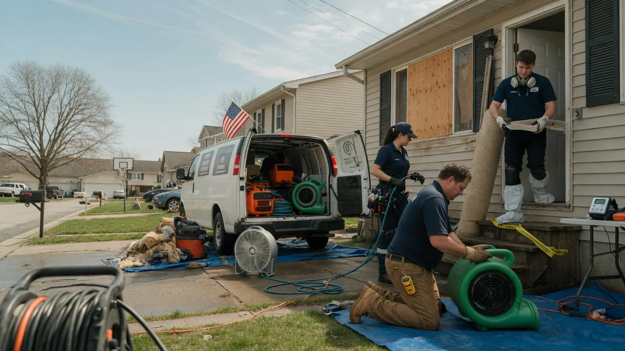 Water Damage Restoration in Lostant, IL near me